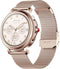 Valante EliteX Smartwatch - Smartwatch Dames - Rosé goud staal - 40 mm - Stappenteller - Hartslagmeter- Saturatiemeter - Bellen via Bluetooth