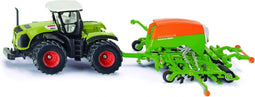 SIKU 1826 Traktor met Zaaimaschine