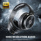 OneOdio Studio HiFi - koptelefoon - microfoon - extra lange kabel - zwart