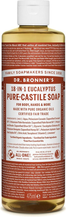 Dr. Bronner - Vloeibare Zeep Eucalyptus
