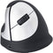 R-Go Tools HE Break - Ergonomische Muis - Draadloos - Verticaal - 2400 DPI - Linkshandig - Zwart