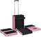 vidaXL - Make-up - trolley - aluminium - roze