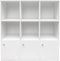 Vakkenkast Vakkie 9 vakken opbergkast - boekenkast - wandkast - wit