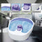 Bomann FM 8000 - Voetmassageapparaat - Intens whirlpool-effect en massagerol - Wit
