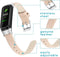 iMoshion Bandje Geschikt voor Samsung Galaxy Fit - iMoshion Echt lederen bandje - Roze