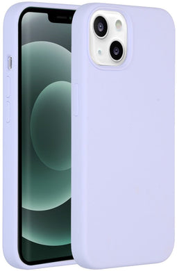 Accezz iPhone 13 Mini - Liquid Silicone Backcover - Schokabsorberend - Paars