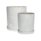 Hübsch Podium Pots Medium - Medium / Grey
