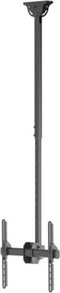 TooQ LPCE1155TSLI-B - Plafondbeugel - Horizontaal draaibaar Kabelmanagement Verstelbare hoogte - Zwart