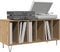 vidaXL - Recordkast - Oud - Hout - 100x38x48 - cm - Engineered - Hout