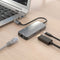 Aisens ASUC-6P019-GR - USB 3.2 Gen 1 Type-C Hub - 100W Power Delivery - Grijs