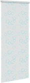 vidaXL - Rolgordijn - 80x240 cm - waterbestendig - bubbel - wit