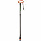 Flexyfoot wandelstok - opvouwbaar - schokabsorberend ovalen handvat - zwart
