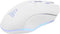 Draadloze gamingmuis - THE G-LAB - KULT HELIUM - RGB - 6400 DPI - 6 knoppen - Wit
