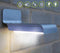 The Black Series Draadloze LED Lampjes met bewegingssensor - 2 Stuks - Zonne-energie - RVS