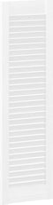 vidaXL - Kastdeuren - louvredesign - 4 - st - 99x29,5 - cm - wit