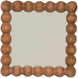 Urban Nature Culture - Wandspiegel Sot - Eco-friendly mangohout 25x25x3 cm