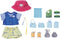 BABY born Beer Vissersoutfit - Met hoed - 43 cm - Poppenkleding