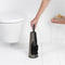 Brabantia ReNew - WC Borstel met Houder - Vrijstaand - Platinum