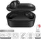 OxyBuds Bluetooth 5.0 zwarte stereo hoofdtelefoon met touch-bediening, compatibel met elke smartphon