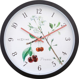 Weerbestendige buitenklok - 30.5 cm - Wit - Prunus - NeXtime