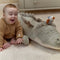 Little Dutch Safari Friends - Activiteitenknuffel Krokodil XL - Zacht - Groen