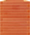 vidaXL - Plantenbak - 70x40x49,5 - cm - massief - grenenhout - wasbruin