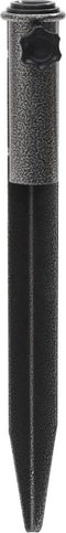 vidaXL - Parasolstandaards - met - pennen - 2 - st - 19x42 - cm - gegalvaniseerd - staal