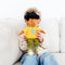 Bambolino Toys Fien & Teun knuffel Sem - pluche 35 cm - boerderij thema - geschikt vanaf 0 jaar