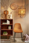 Mica Decorations Malia Hanglamp - H53 x Ø34 cm - Bamboe - Bruin