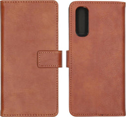 iMoshion Hoesje Geschikt voor Oppo Find X2 Hoesje Met Pasjeshouder - iMoshion Luxe Bookcase - Bruin