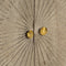 vidaXL - Dressoir - 55x30x76 - cm - massief - mangohout - en - ijzer