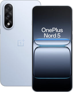 OnePlus Nord 5 - Smartphone - 12GB RAM 512GB opslag 144Hz AMOLED Blauw