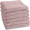 DDDDD - Keukendoek - 50x55 cm - Pastel Roze - Set van 6 stuks