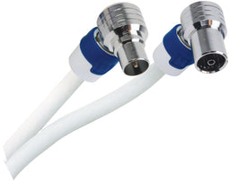 Hirschmann FEKAB 5 - Coax kabel - Ultra hoge screening tot 3000 MHz - Wit