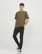 JACK & JONES JPSTWILL JJNEWBASIC SWEAT PANT NAFA NOOS - Heren Broek - Maat S