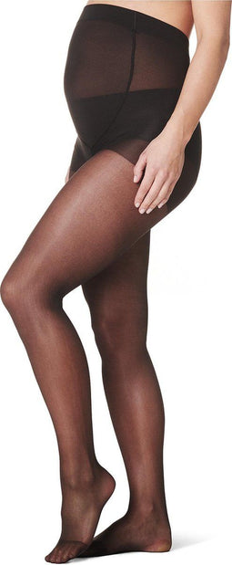 Noppies Zwangerschapspanty - 20 Denier - Verstevigde buikband - Nearly black
