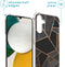 iMoshion Hoesje Geschikt voor Samsung Galaxy A34 (5G) Hoesje Met Koord - iMoshion Design Hoesje met Koord - Zwart / Black Graphic