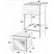 BEKO BIDM15500XDS - Multifunctie oven - Combi stoom - 20 functies - Zwart glas