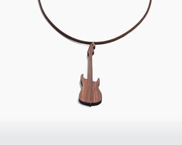 Houten Ketting – Elektrische Gitaar– Walnoot