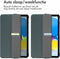imoshion Tablet Hoes - Geschikt voor iPad 11 (2025) 11 inch / 10e generatie (2022) 10.9 inch - Trifold Bookcase - Donkergroen