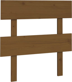 vidaXL - Hoofdbord - 78,5x3x81 - cm - massief - grenenhout - honingbruin