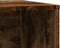 vidaXL - Kattenbakkast - 60x40x40 - cm - bewerkt - hout - gerookt - eikenkleurig