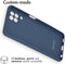 iMoshion Hoesje Geschikt voor Samsung Galaxy M22 Hoesje Siliconen - iMoshion Color Backcover - Donkerblauw