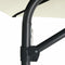 vidaXL - Parasol - met - stalen - paal - 300 - cm - zandwit