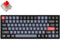Keychron K2 Pro - Toetsenbord 75% - Aluminium Frame Hot Swappable RGB Qwerty US Zwart/Blauw