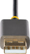 Startech.com 30cm HDMI naar DisplayPort Adapter Kabel - Actieve 4K 60Hz HDMI 2.0 naar DP 1.2 Converter - HDR USB Bus Powered Grijs Zwart