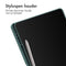 imoshion Tablet Hoes - Geschikt voor Samsung Galaxy Tab S9 11.0 inch Plus / Galaxy Tab S9 11.0 inch FE Plus / Galaxy Tab S10 Plus - Trifold Hardcase Bookcase - Groen