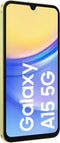 Samsung Galaxy A15 - Smartphone - 5G - 4GB RAM - 128GB opslag - Geel