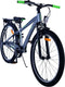 Volare Cross Kinderfiets - Jongens - 24 inch - donker Grijs- 3 versnellingen