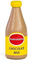 Mamamemo Pak Chocolademelk Hout 10 X 4 Cm Bruin/geel